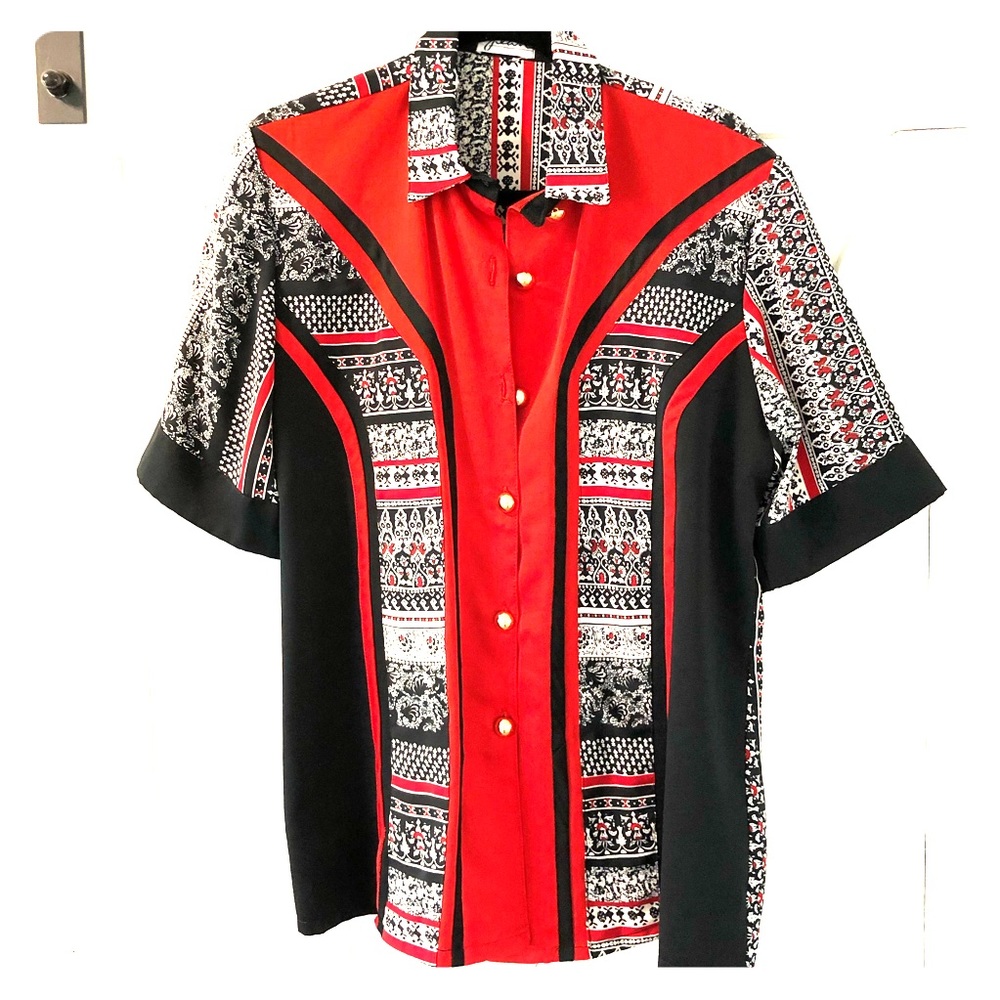 Vintage button up.